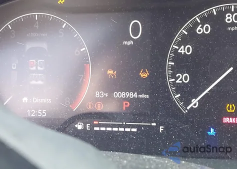 2024 Honda Civic Ex-L z USA, uszkodzony, nr VIN 19XFL1H73RE011992